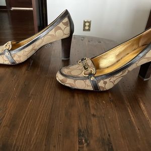 Coach Heels Size 10